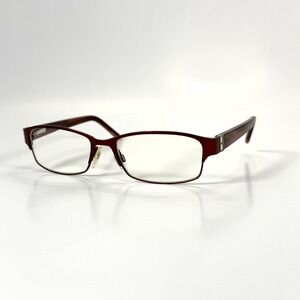 Genesis G5023 (601) Eyeglasses Frame Only 53-16 135 Burgundy Womens Flex Hinge